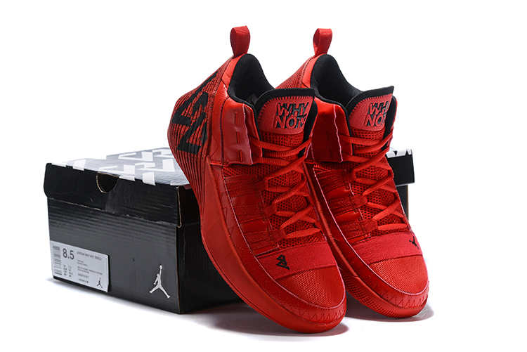 Jordan Why Not Zero.2 Red Black Shoes - Click Image to Close